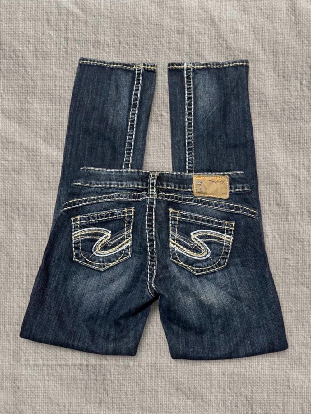 Silver Tuesday Dark Wash Bootcut Jeans W25 L31